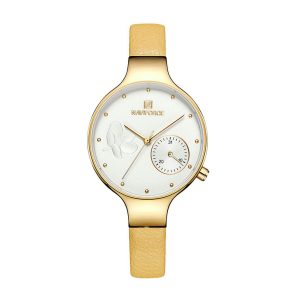 ساعت مچی زنانه نیوی فورس مدل NF5001 G/W/Y