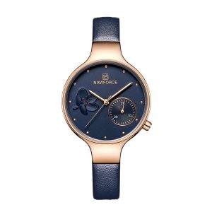 ساعت مچی زنانه نیوی فورس مدل NF5001 RG/BE/BE
