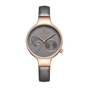 ساعت مچی زنانه نیوی فورس مدل NF5001 RG/GY/GY