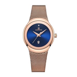 ساعت مچی زنانه نیوی فورس مدل NF5004 RG/BE