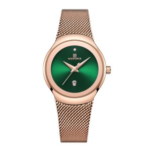 ساعت مچی زنانه نیوی فورس NAVIFORCE NF5004 RG/GN