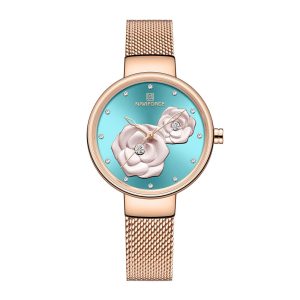 ساعت مچی زنانه نیوی فورس مدل NF5013 RG/BE/RG