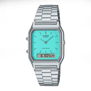 ساعت مچی مردانه و زنانه کاسیو مدل AQ-230A-2A2MQY