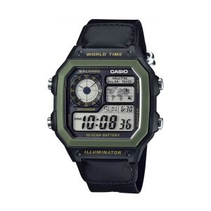 ساعت مچی مردانه کاسیو مدل AE-1200WHB-1BV