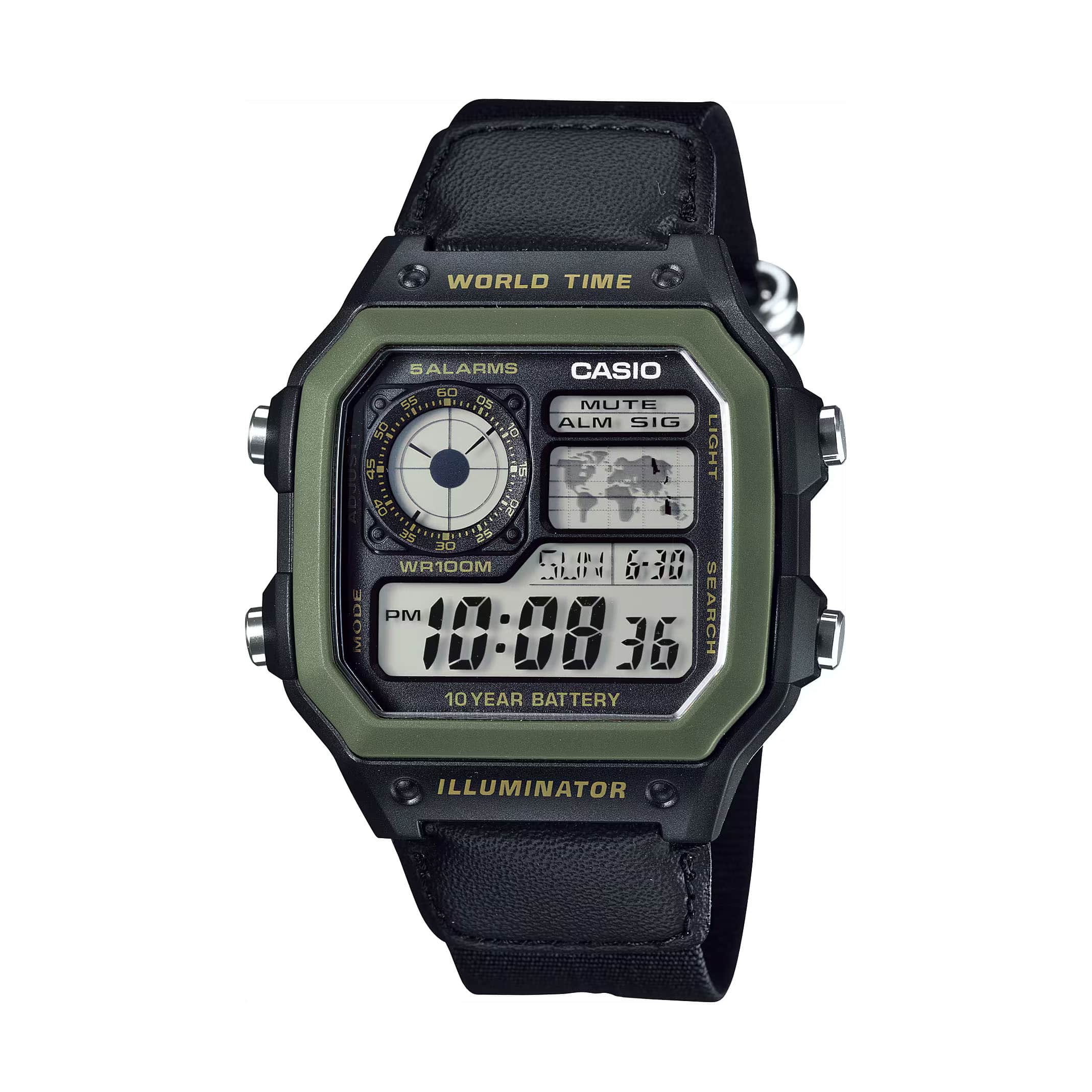 ساعت مچی مردانه کاسیو مدل AE-1200WHB-1BV