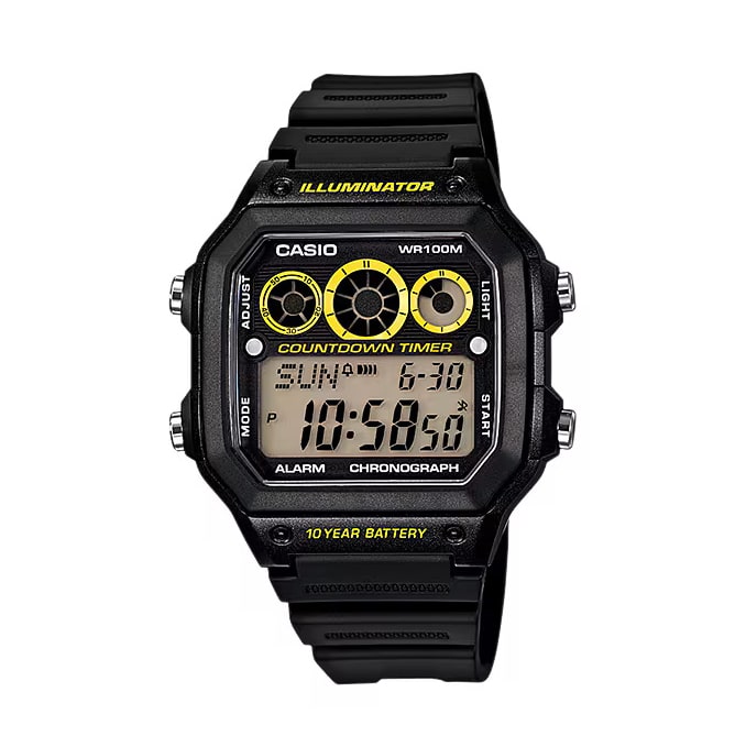 ساعت مچی مردانه و زنانه کاسیو مدل AE-1300WH-1AV